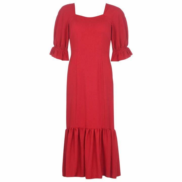 Biba Biba Square Neck Dress - Red
