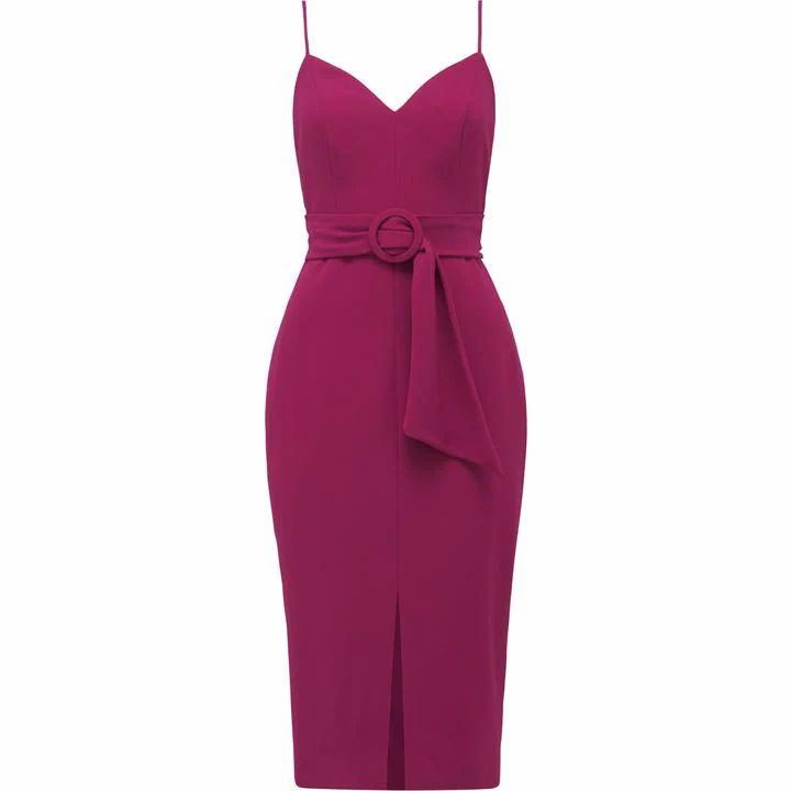 Forever New Genevieve Belted Midi Dress - Madame Berry