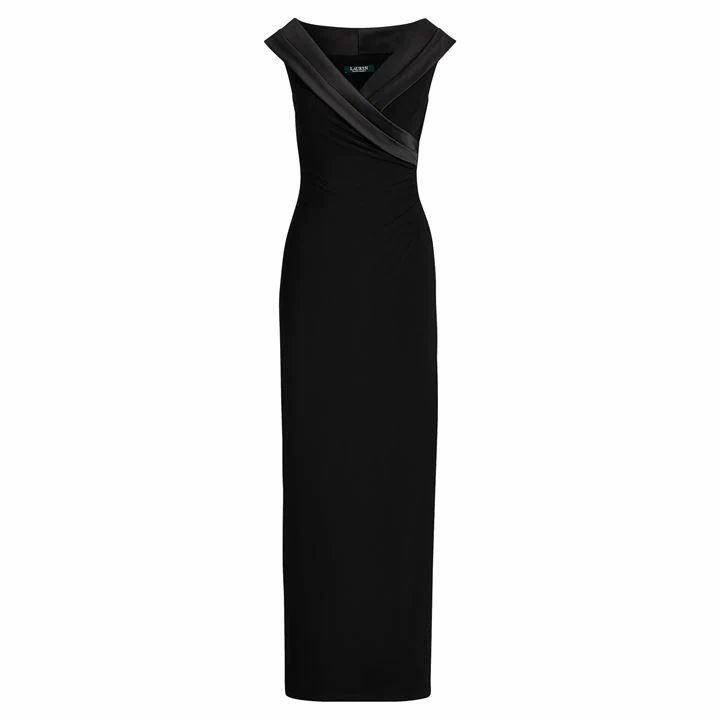 Lauren by Ralph Lauren Leonetta Evening Dress - Black