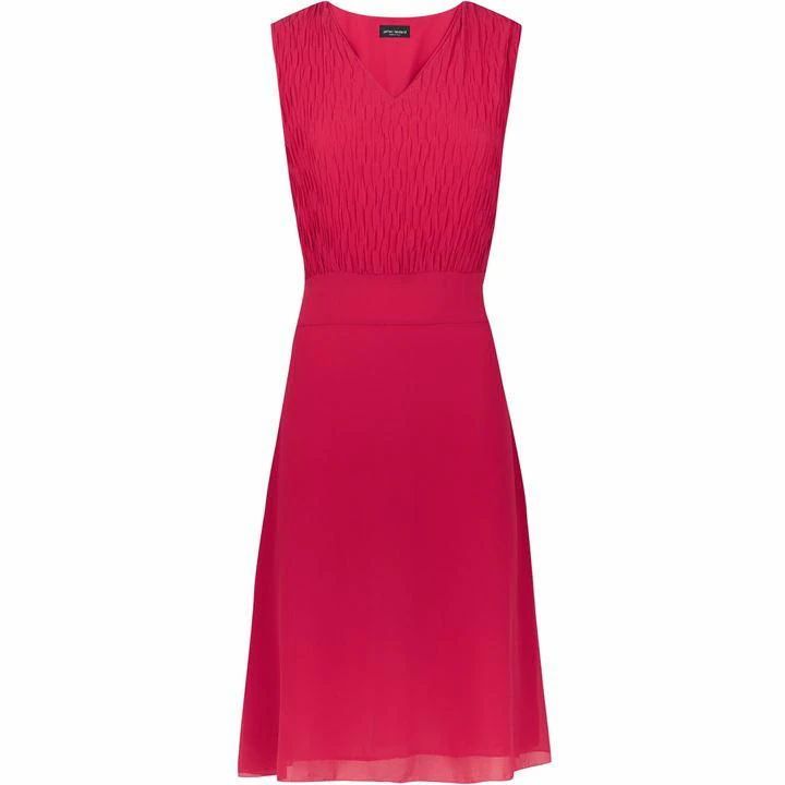 James Lakeland Textured Sleeveless Dress - Fuchsia