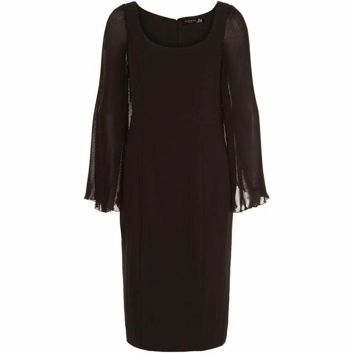Bell Sleeve Fitted Dress