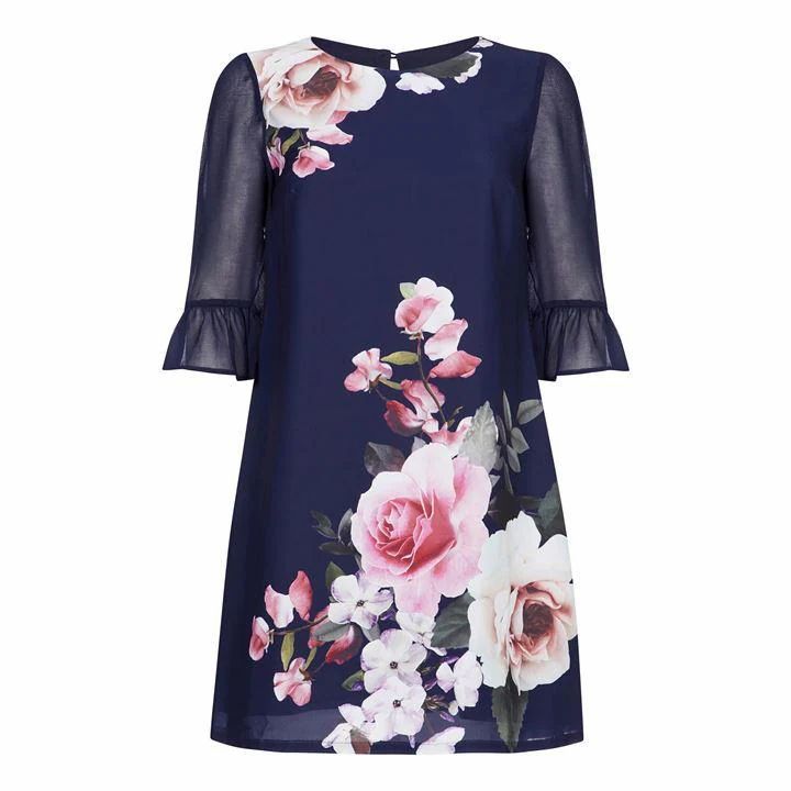 Yumi Rose Garden Dress - Navy