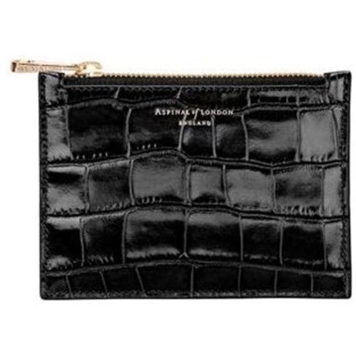 Aspinal of London Essential small pouch - Black