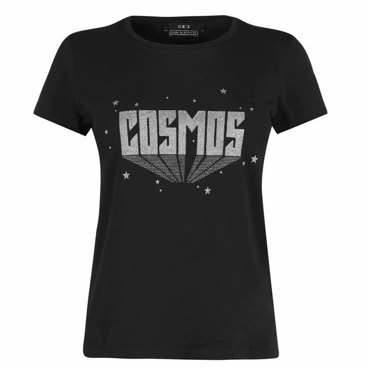 SET Cosmos T-Shirt - Black