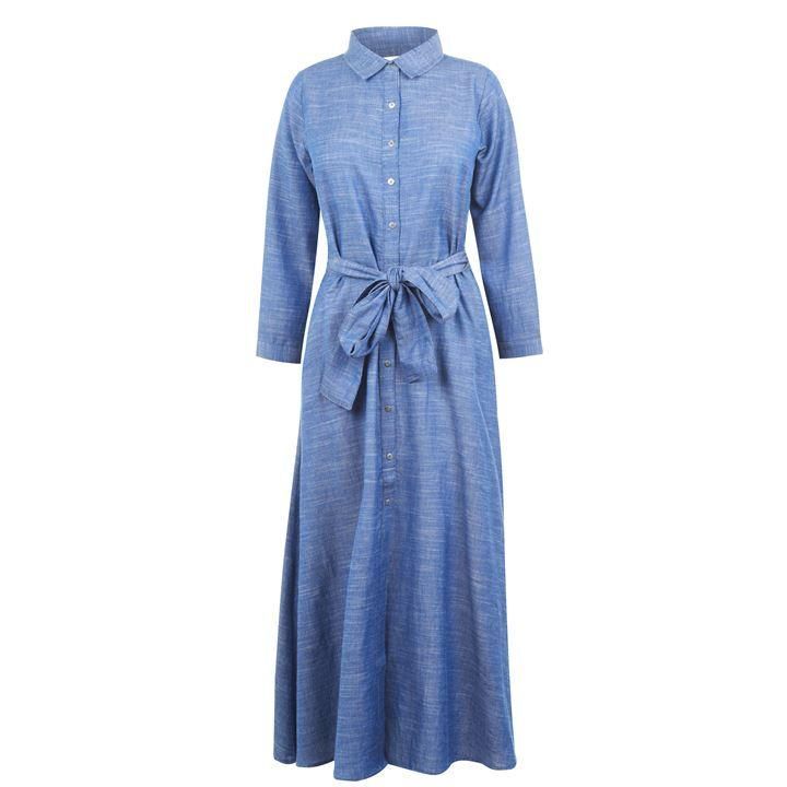 Lollys Laundry Nicole Shirt Dress - Blue