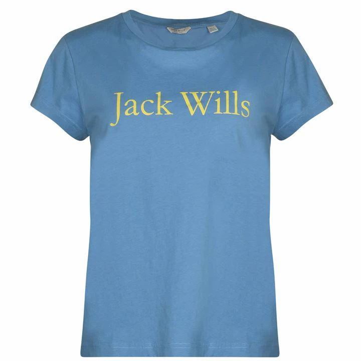 Jack Wills Forstal Boyfriend T-Shirt - Blue