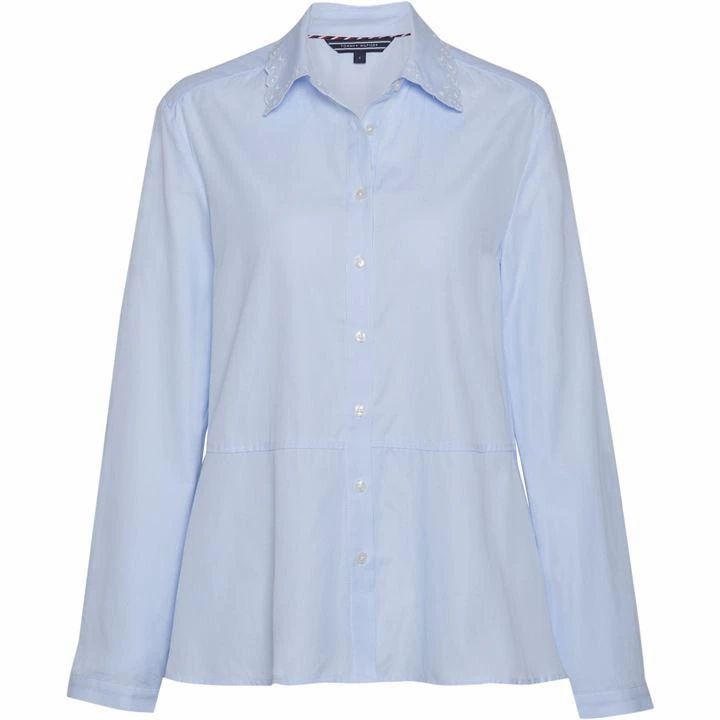 Tommy Hilfiger Haven A Line Oxford Shirt - Blue
