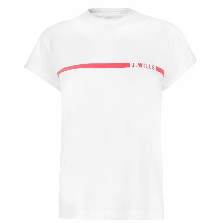 Jack Wills Canneby Boyfriend T-Shirt - White
