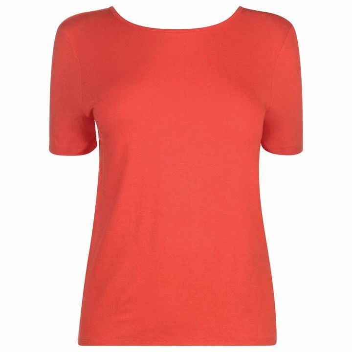 Noisy May Hanna Short Sleeve T Shirt - Red
