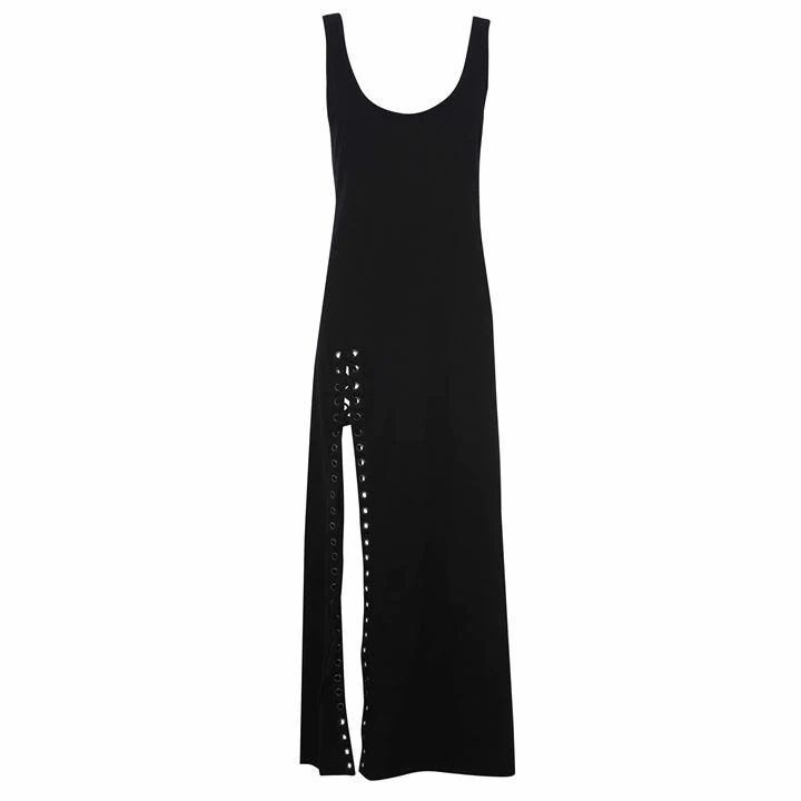 Kendall and Kylie Lace Tank Dress - Black