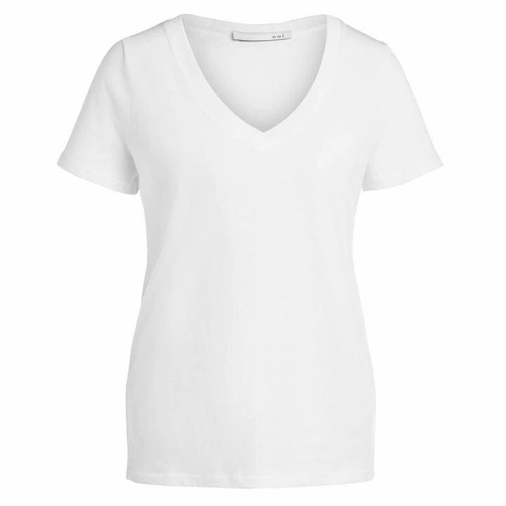 Oui Vee T Shirt - White