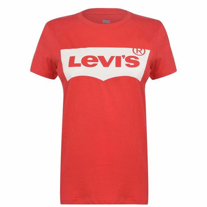 Levis Logo T Shirt - Red