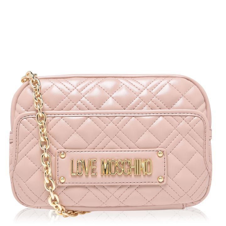 Love Moschino Small Cross-Body Bag - Pink