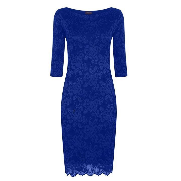 Long Sleeved Lace Dress With Thinheat