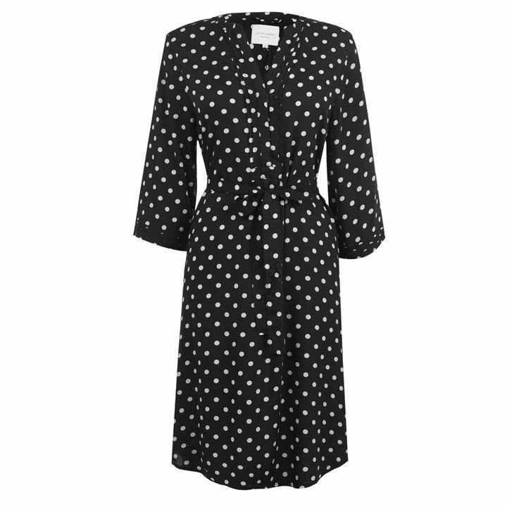 Lollys Laundry Jade Dress - 18 Washed Black