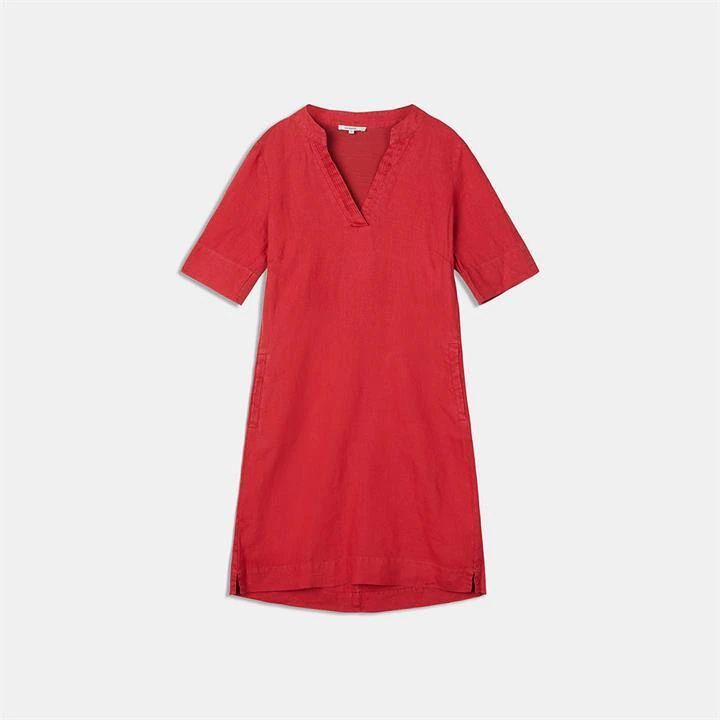 Sandwich Dress Woven Medium - Red