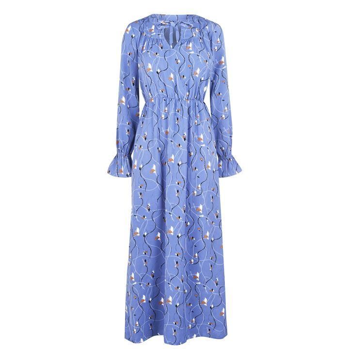 Vero Moda Galice Ankle Dress - Blue