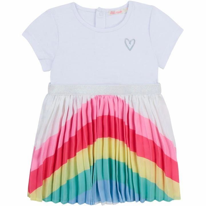 Billieblush Novelty rainbow dress - WHITE