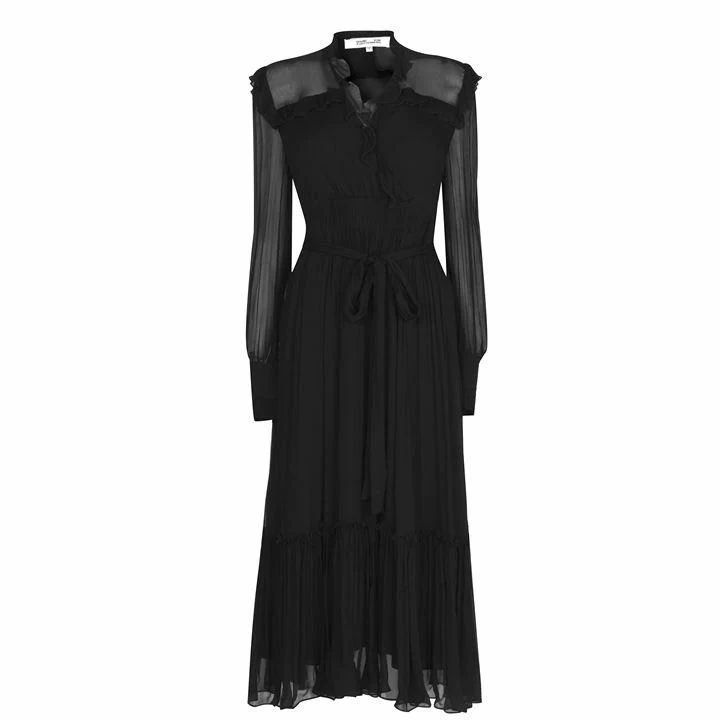 Diane Von Furstenberg Jemma Dress - Black