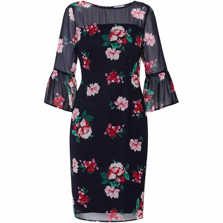 Fayla Floral Chiffon Dress