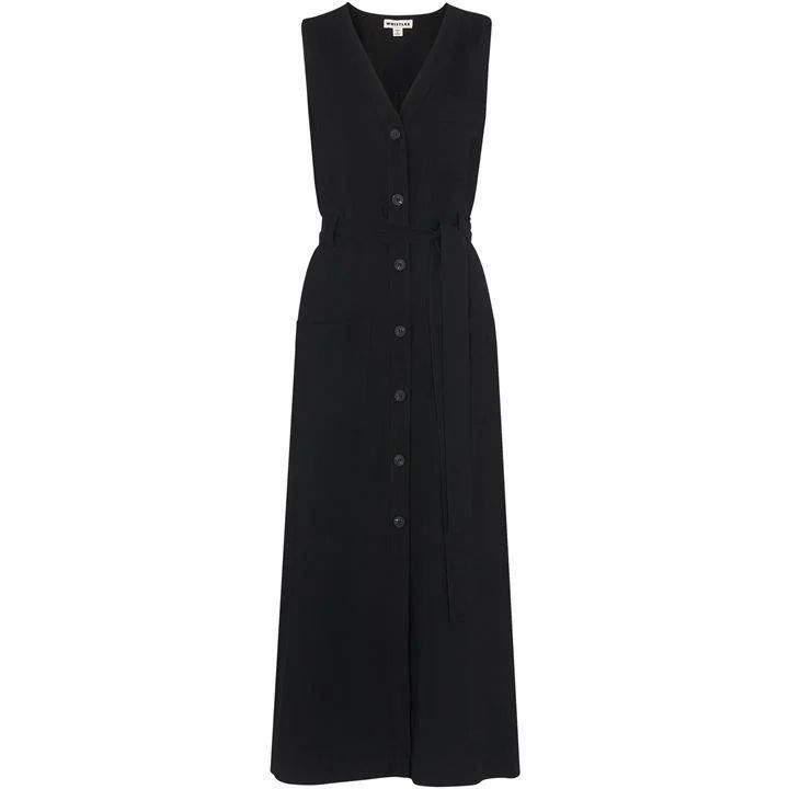 Military Tie Front Dress