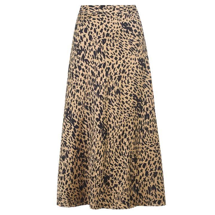 Fabienne Chapot Claire Spotted Midi Skirt - Multi