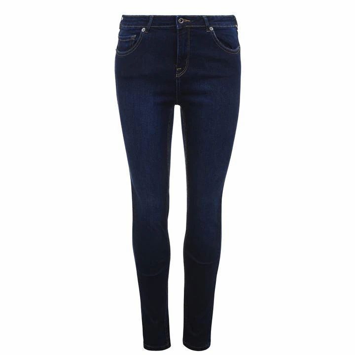 Jack Wills Fernham Mid Rise Skinny Jeans - Blue