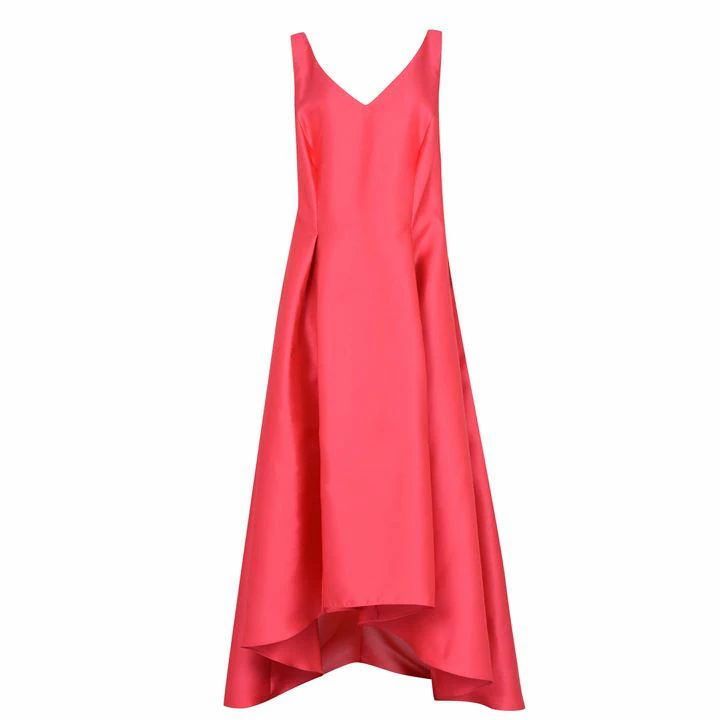 Adrianna Papell Plus size sleeveless high low dress - Pink