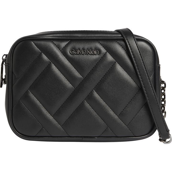 Calvin Klein Calvin Quilted Camera Bag - Black BAX