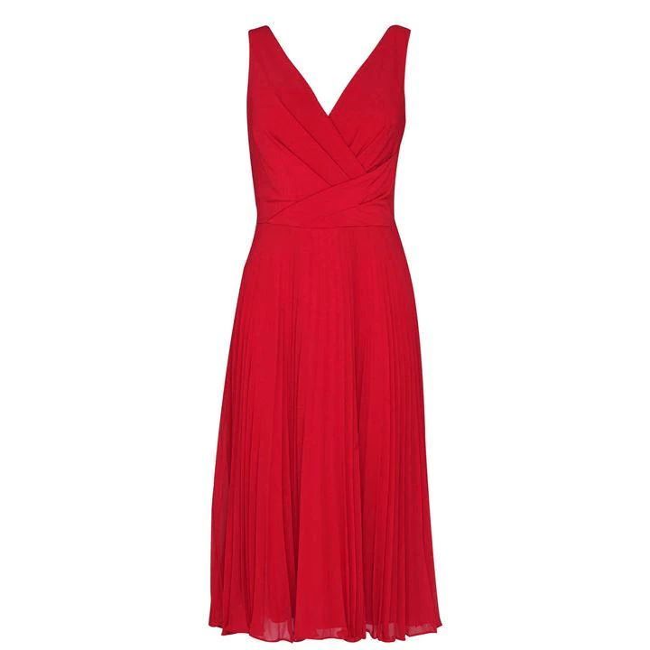 Lauren by Ralph Lauren Rayella Day Dress - Red