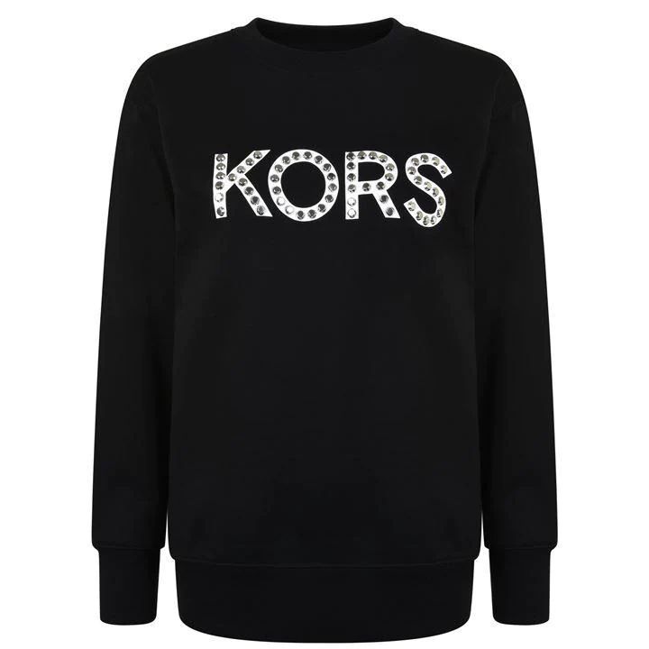Michael Michael Kors Stud Logo Sweatshirt - Black