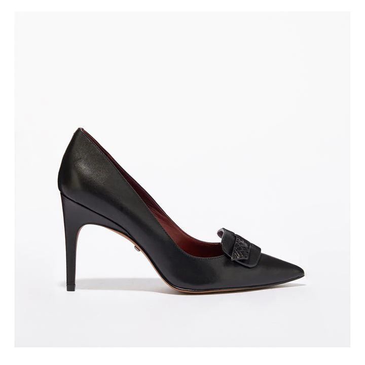 Reiss Harriet Court Shoes - Black