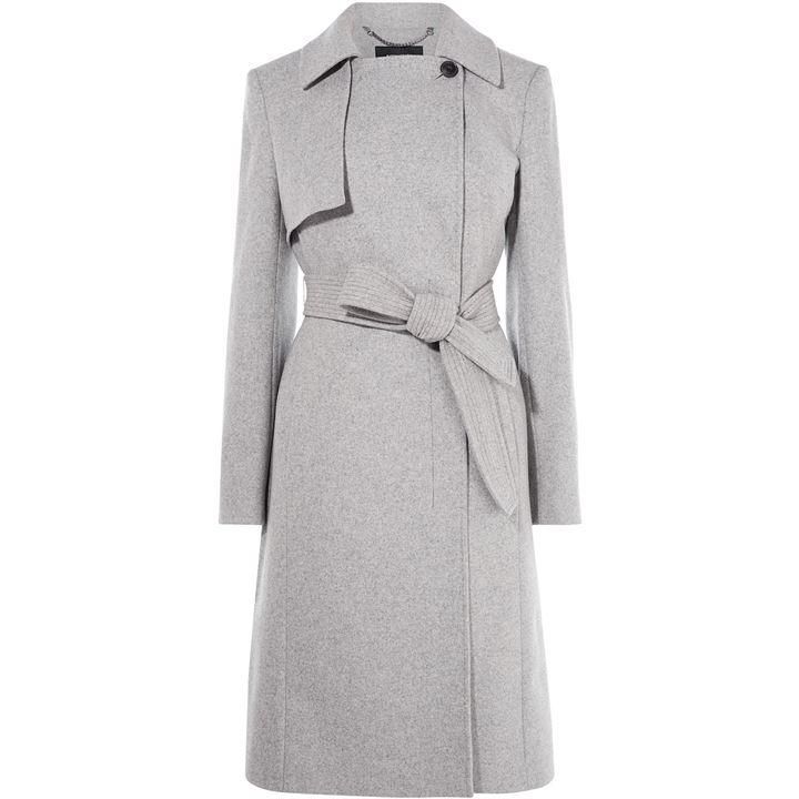 Belted Tailored Coat