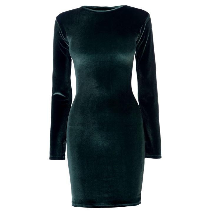 Blackseal Velvet Dress