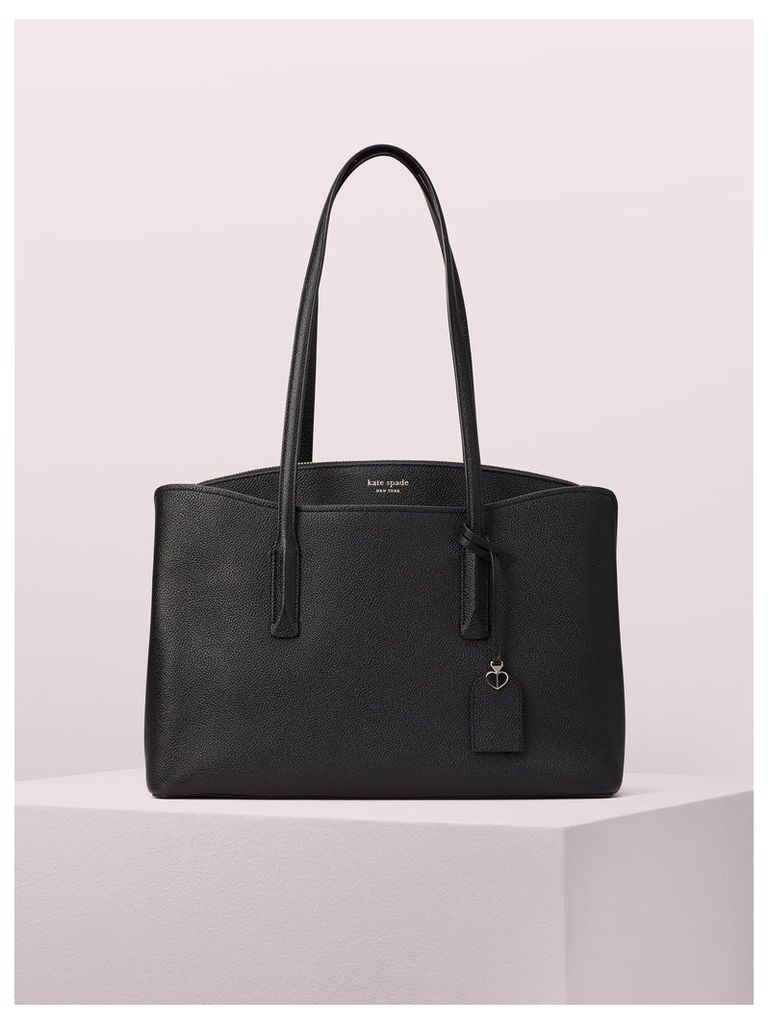 Margaux Large Work Tote - Black - One Size
