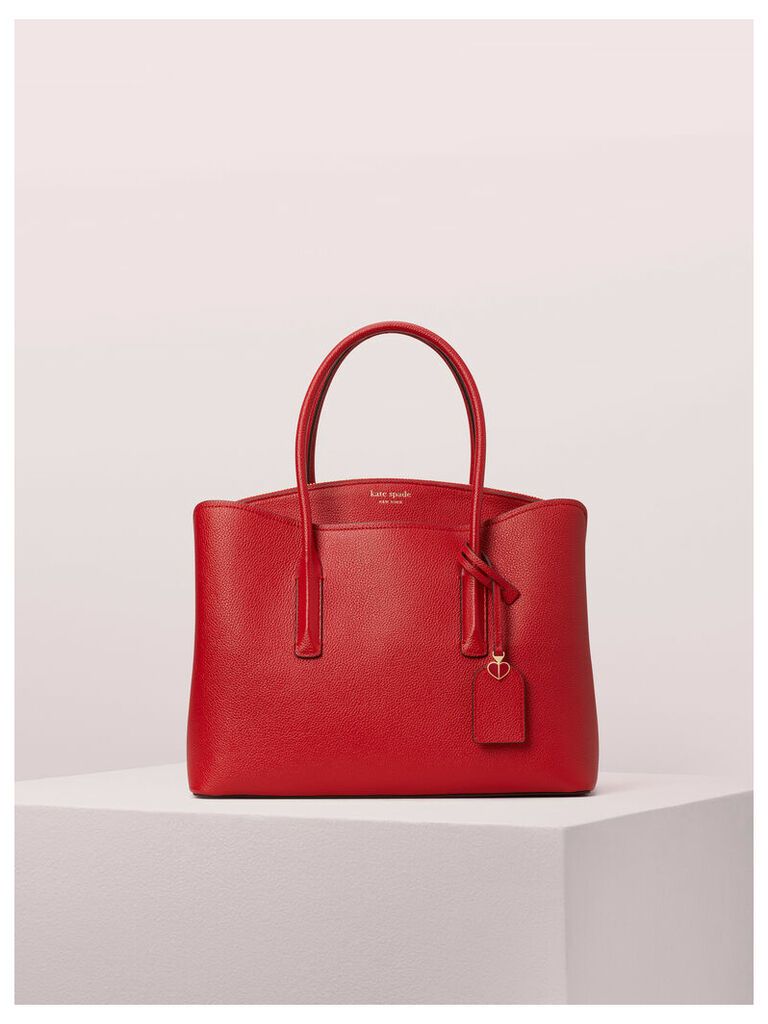 Margaux Large Satchel - Red - One Size