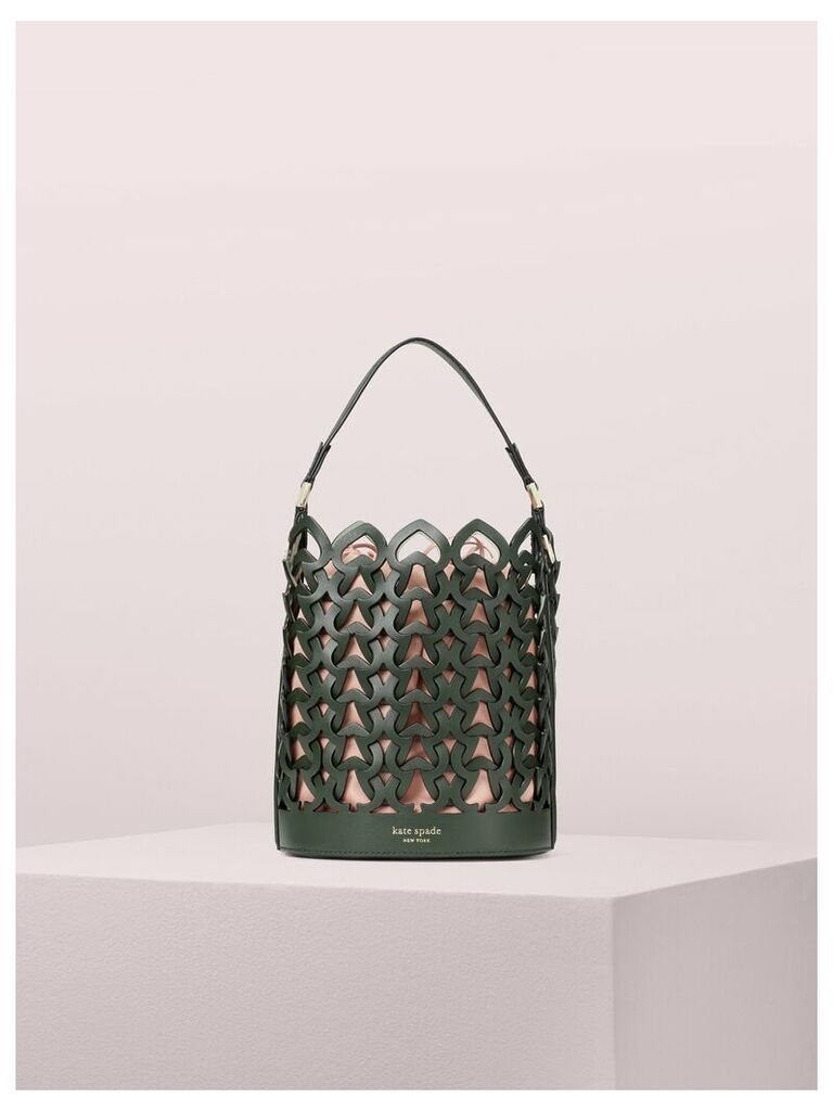 Dorie Small Bucket Bag - Green - One Size