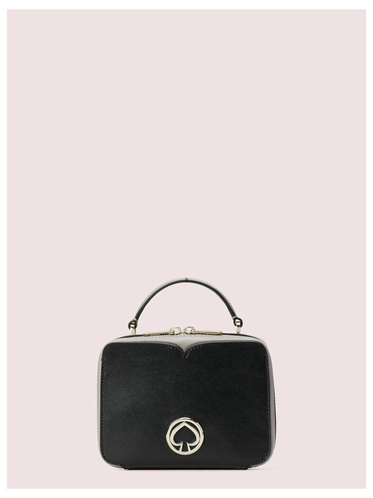 Vanity Mini Top Handle Bag - Black - One Size
