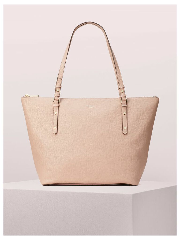 Polly Large Tote - Cream - One Size