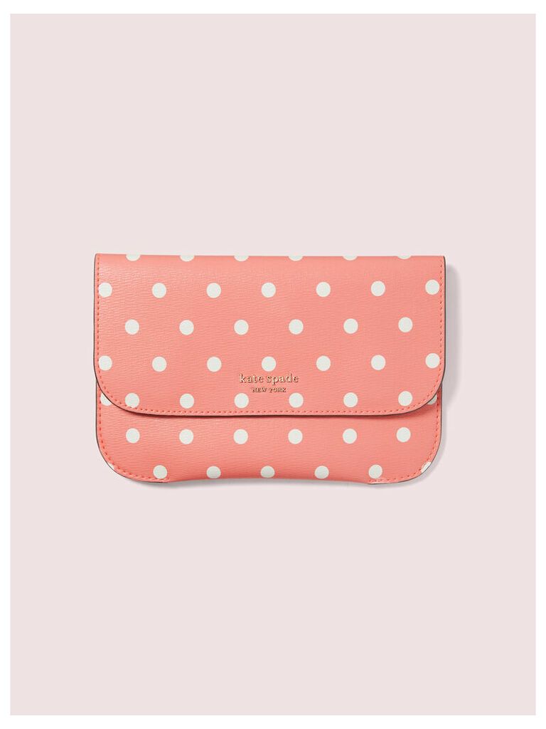 Cabana Dot Pouch - Pink - One Size