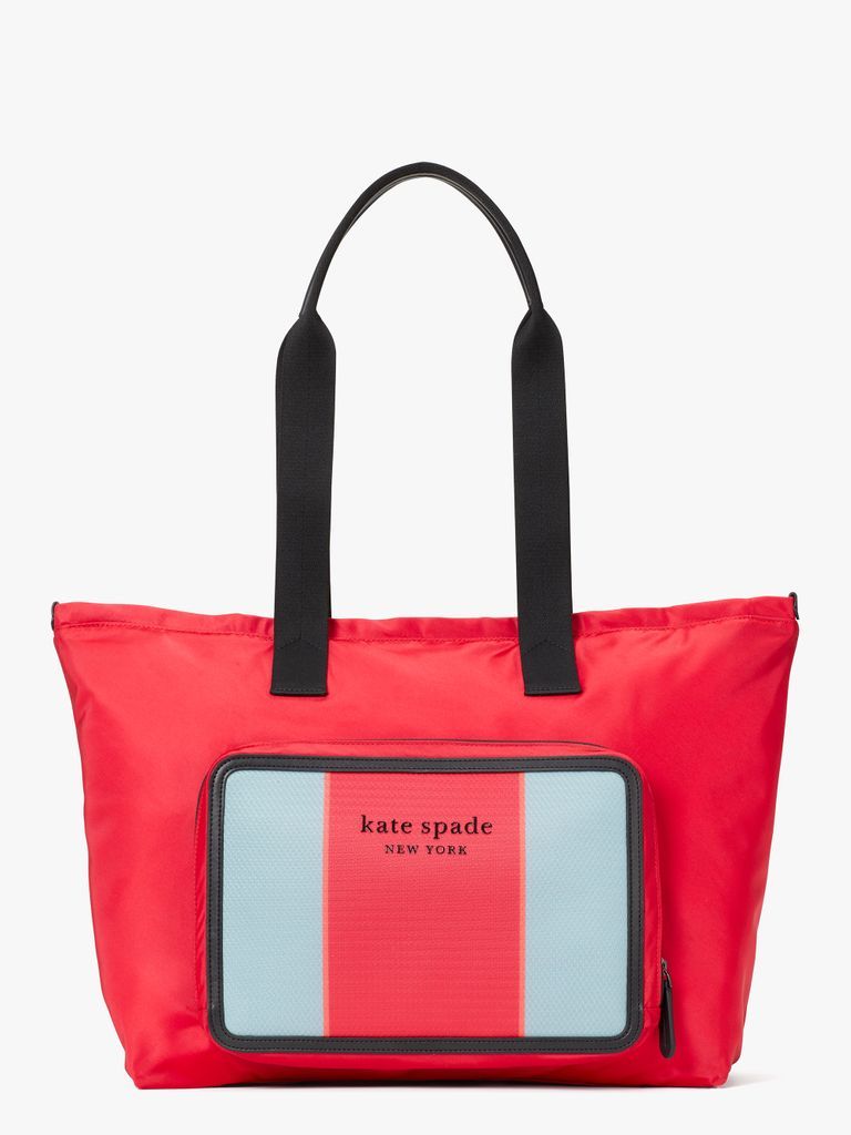 Journey Packable Large Tote - Red Multi - One Size