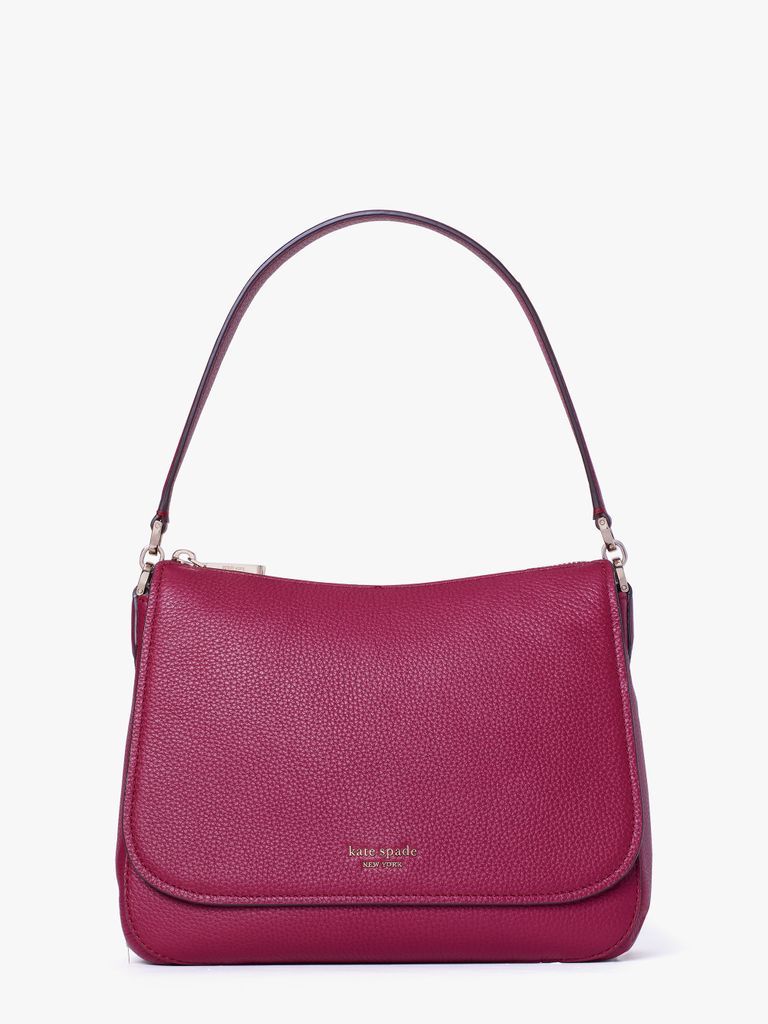 Polly Medium Convertible Flap Shoulder Bag - Rhododendron - One Size