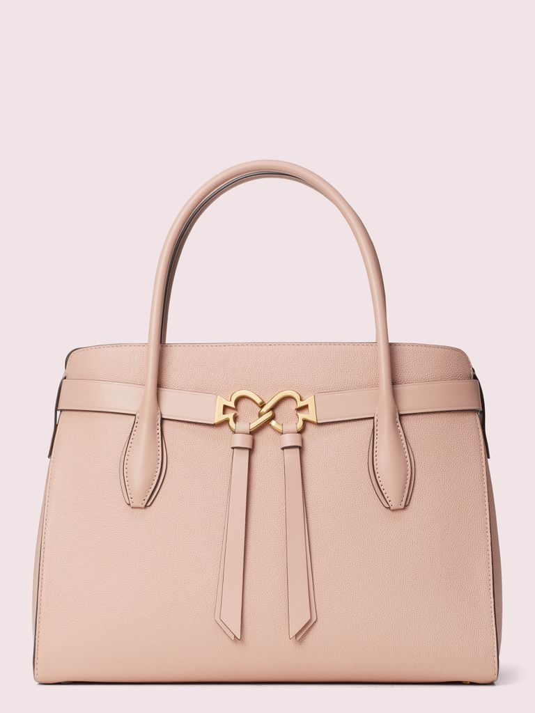 Toujours Large Satchel - Cream - One Size