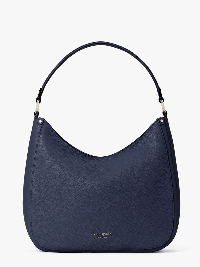 Roulette Large Hobo Bag - Blue - One Size