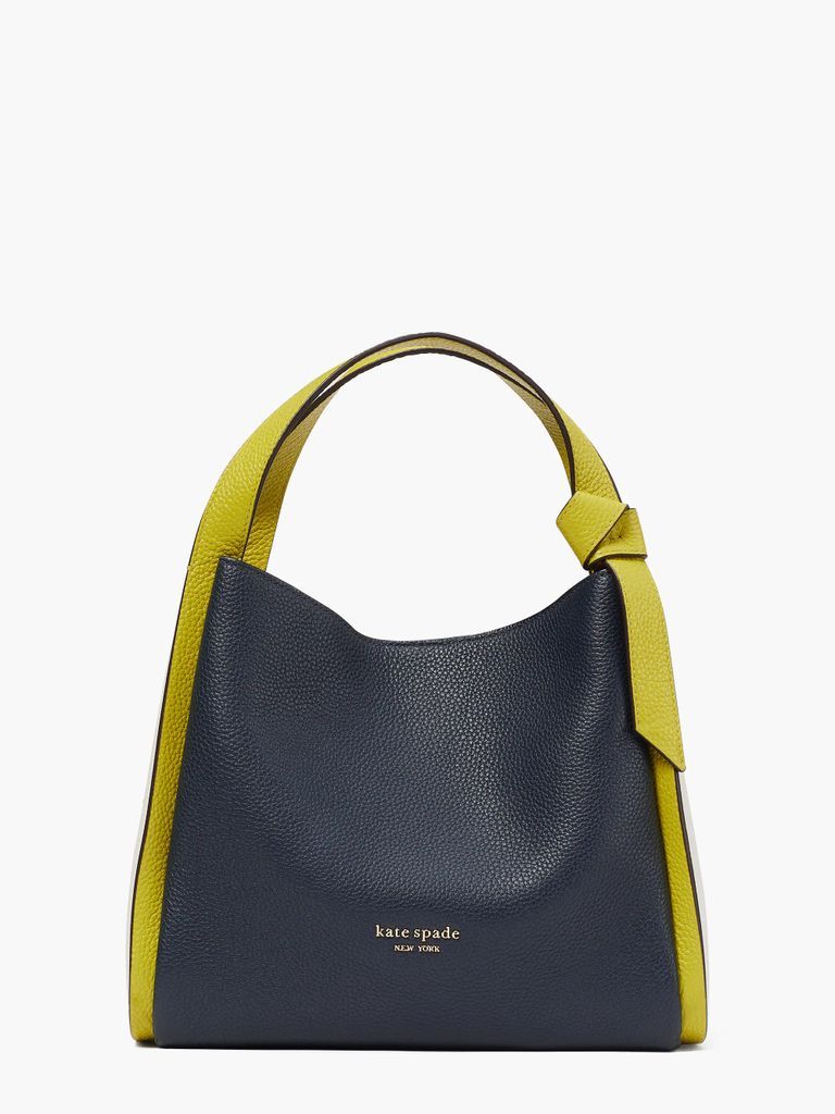 Kate Spade Knott Colorblocked Medium Crossbody Tote Bag Bag, Blue, One Size
