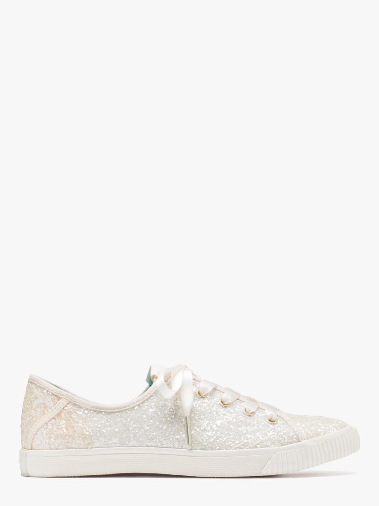 Kate Spade Trista Sneakers, Cream., 7.5