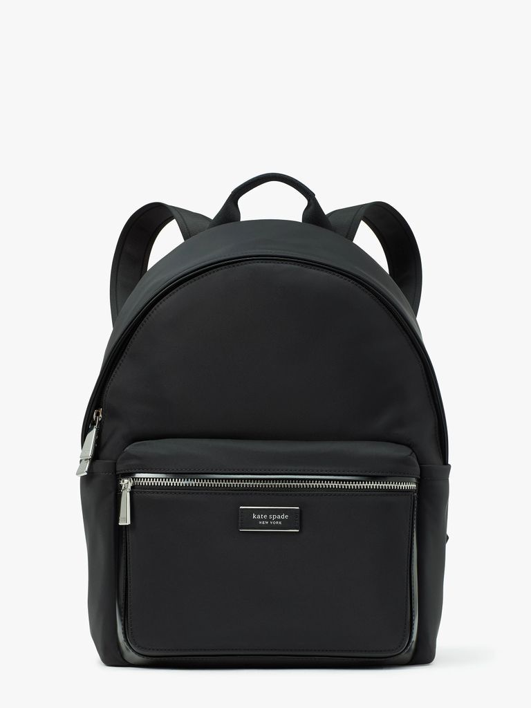 Kate Spade Sam Icon Nylon Medium Backpack, Black, One Size
