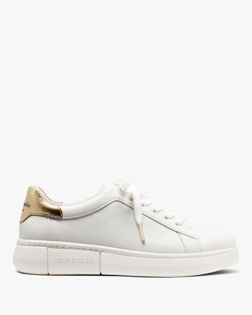Kate Spade Lift Sneakers, Gold, 2.5
