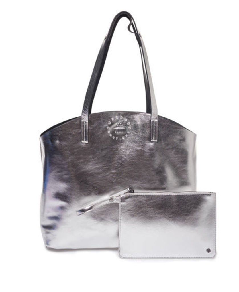 Superdry Blake Metallic Reversible Tote Bag