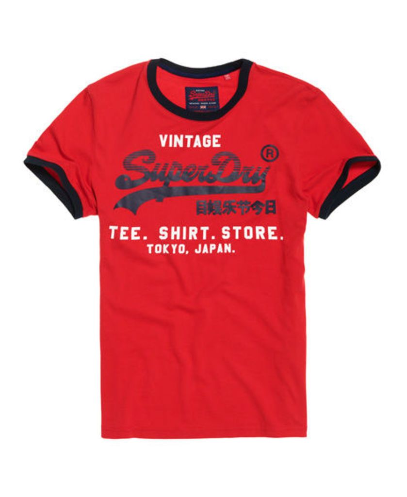 Superdry Shirt Shop Retro Ringer T-Shirt